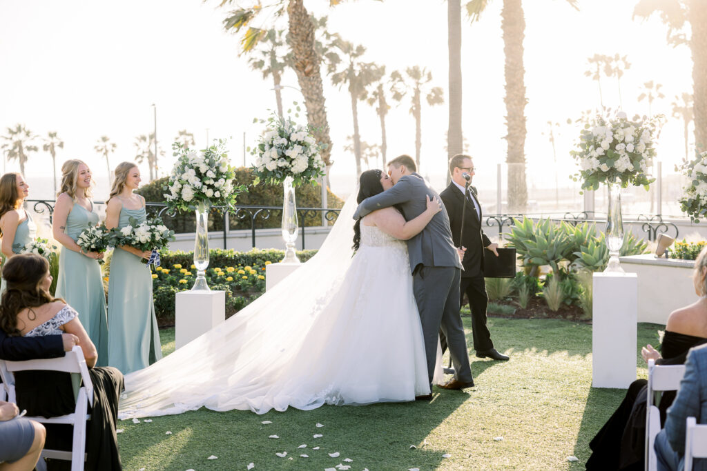 hyatt hunting beach wedding 