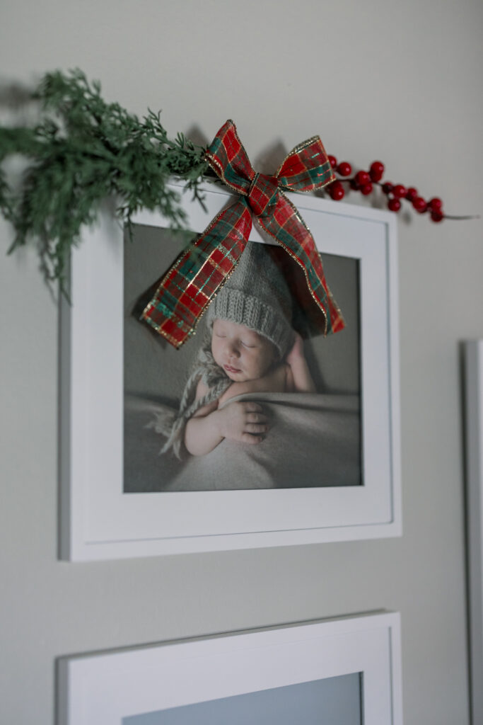 Display Your Family Portraits as Holiday Decorations