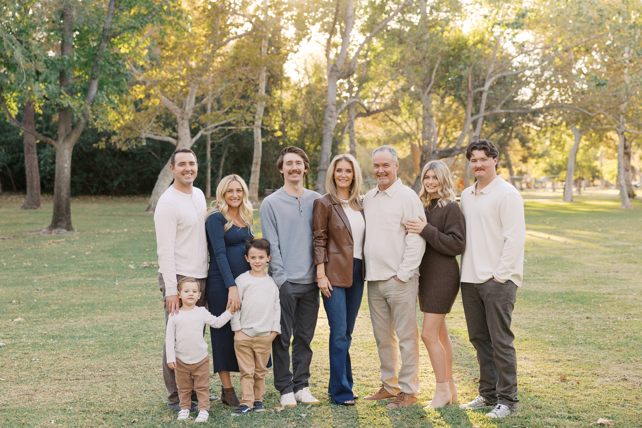 Orange County extended family photographer